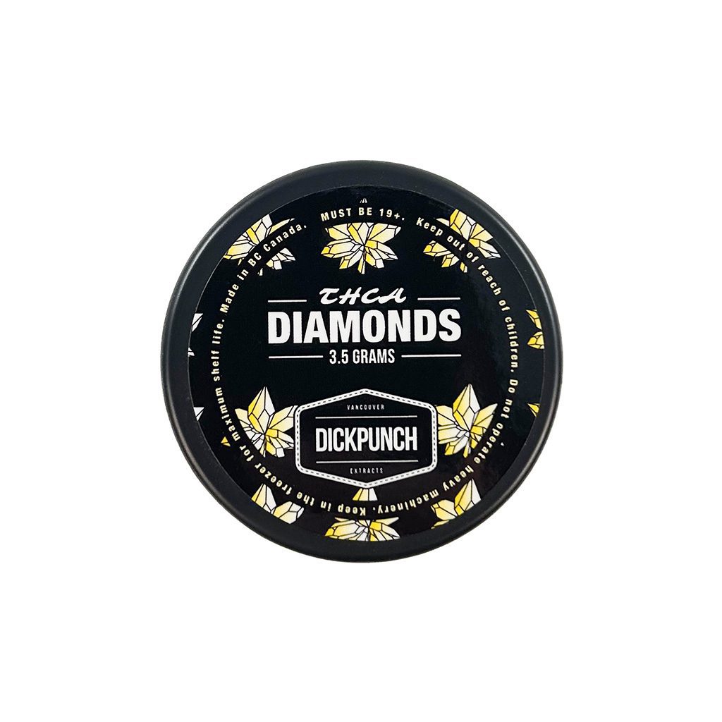 THCa Diamonds | Animal Cake | 3.5g | Dickpunch