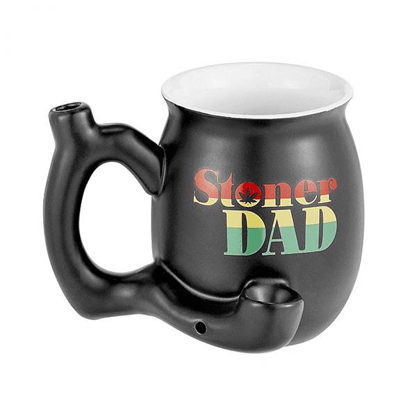 Stoner Dad Ceramic Coffee Mug Pipe
